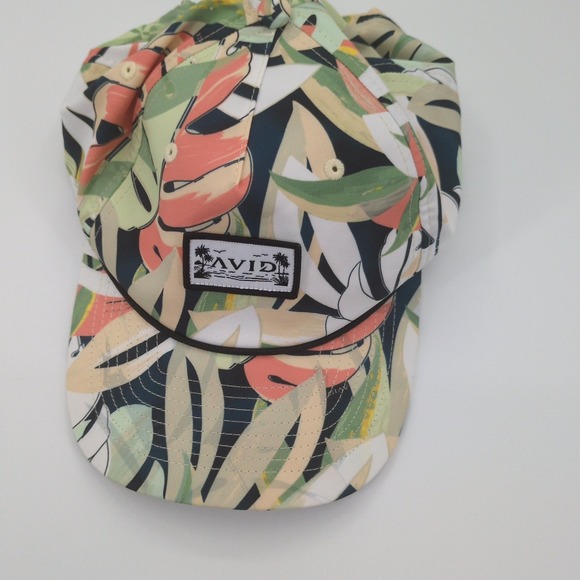 Avid Other - Avid Sports Hat Charter Rope Accent Tropical Floral Adjustable Snapback‎ Cap